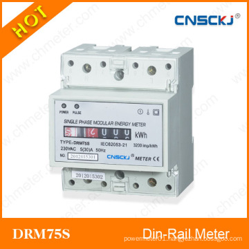 DRM75s Single Phase Two Wire DIN-Rail Energy Meter